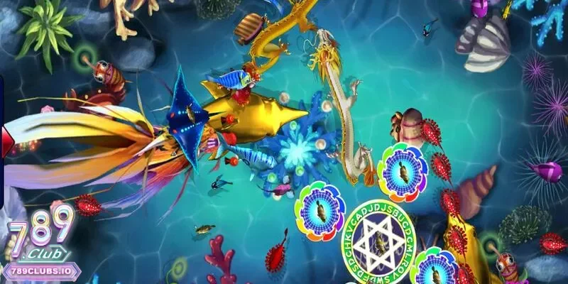 Chú ý quan sát hướng di chuyển của cá để bắn chính xác