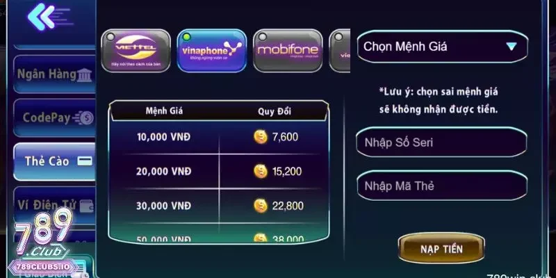 Điền đầy đủ thông tin tài khoản ATM