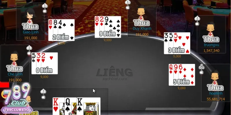 Hướng dẫn cách xếp bài liêng sao cho chuẩn nhất