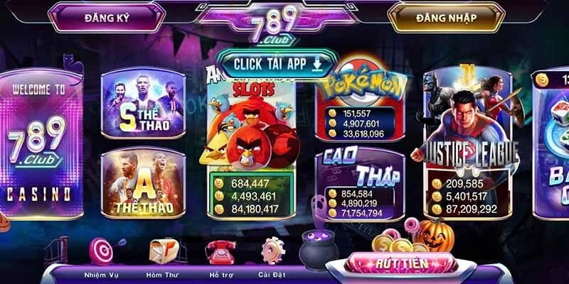 Kho game đa dạng tại 789Club